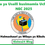 Majina ya Usaili kusimamia Uchaguzi NEC 2025 – Wilaya ya Kibaha