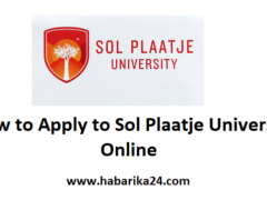 How to Apply to Sol Plaatje University Online