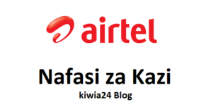 NAFASI Za Kazi Airtel Tanzania