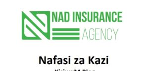 NAFASI za Kazi NAD Insurance Agency