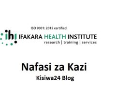 NAFASI Za Kazi Ifakara Health Institute