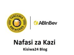 NAFASI za Kazi AB InBev/TBL Tanzania